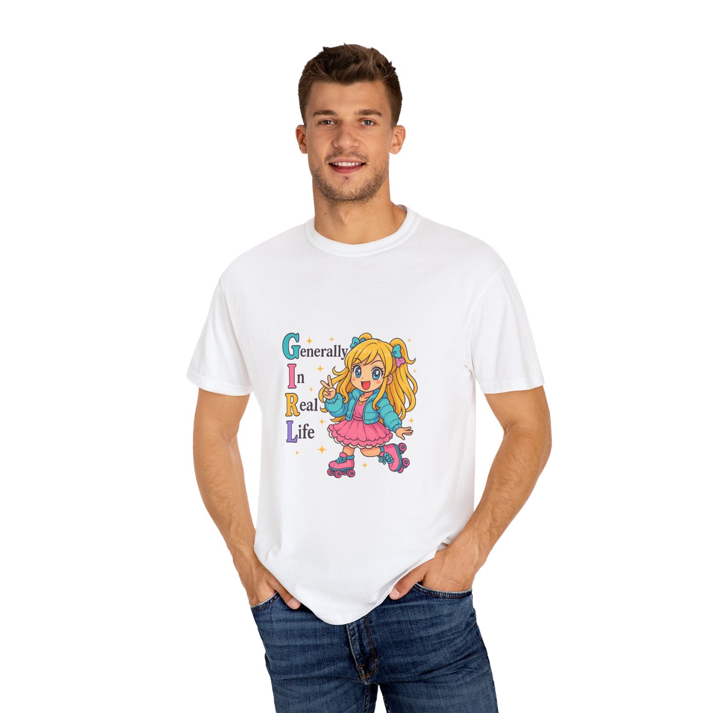 Extra Cutesy GIRL Acrostic T-Shirt (Comfort Colors)