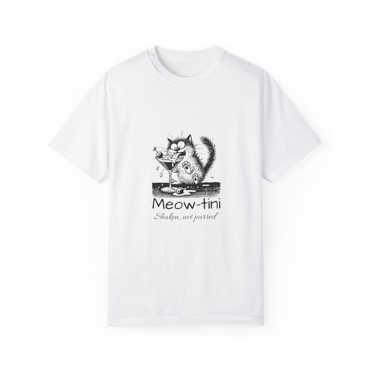 Meow-tini T-Shirt (Comfort Colors)
