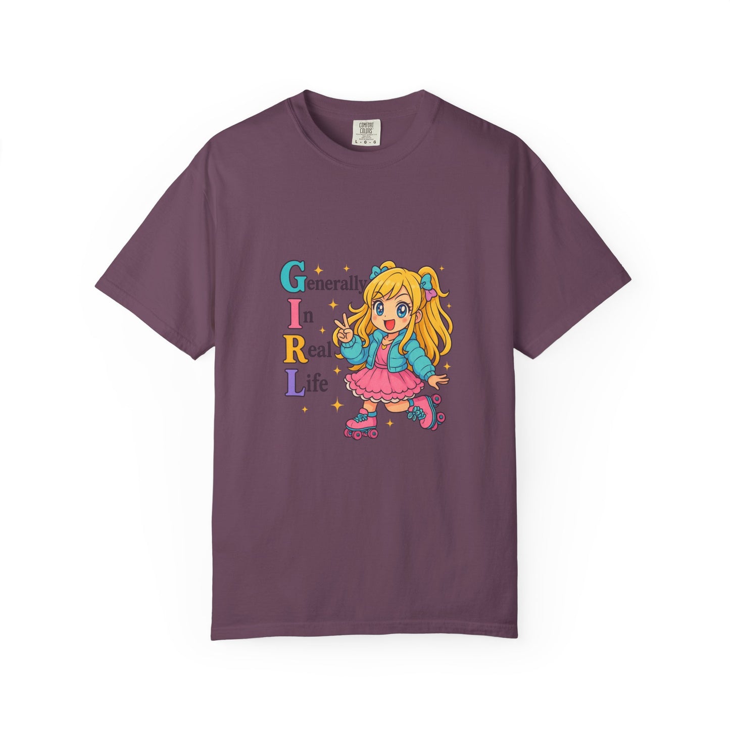 Extra Cutesy GIRL Acrostic T-Shirt (Comfort Colors)