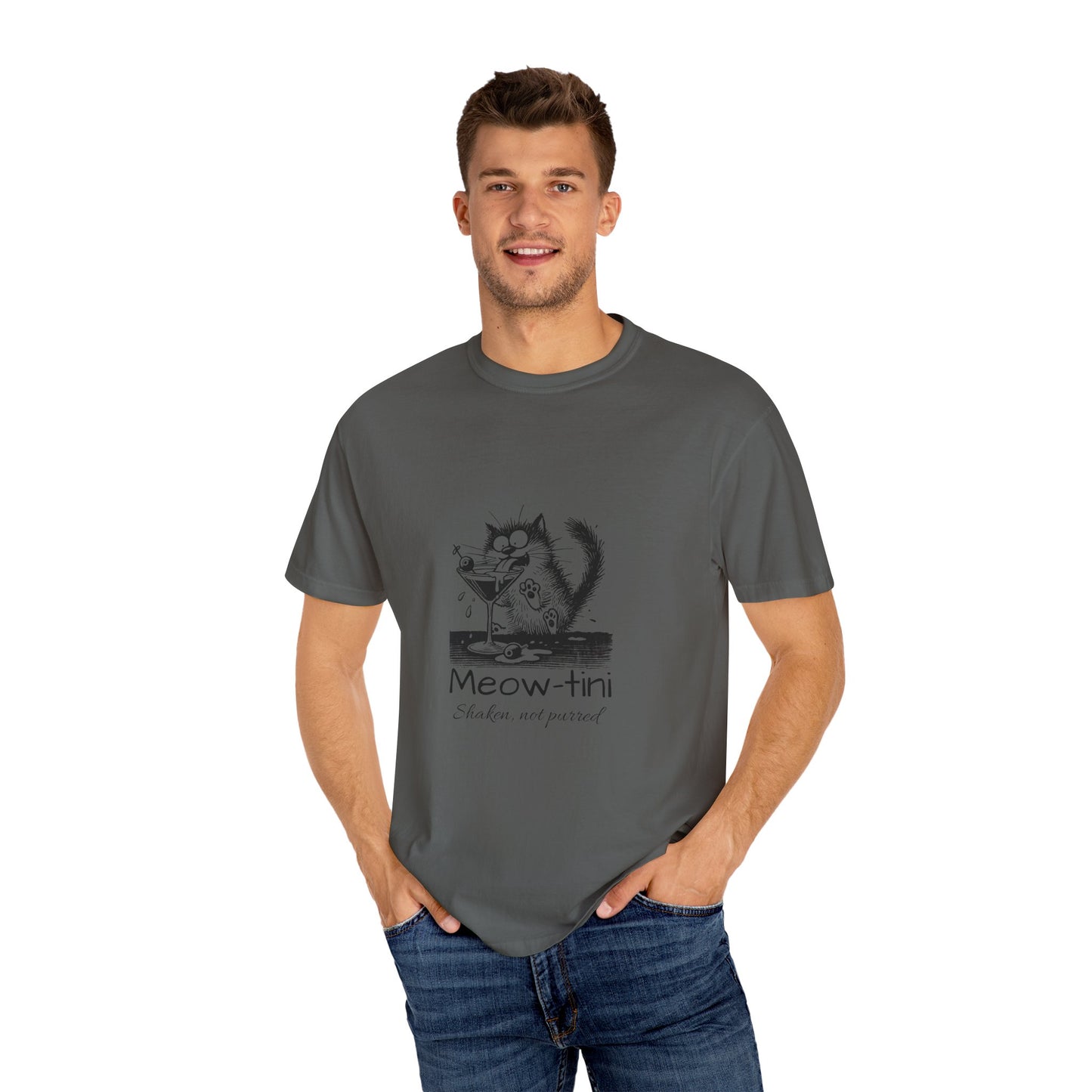 Meow-tini T-Shirt (Comfort Colors)
