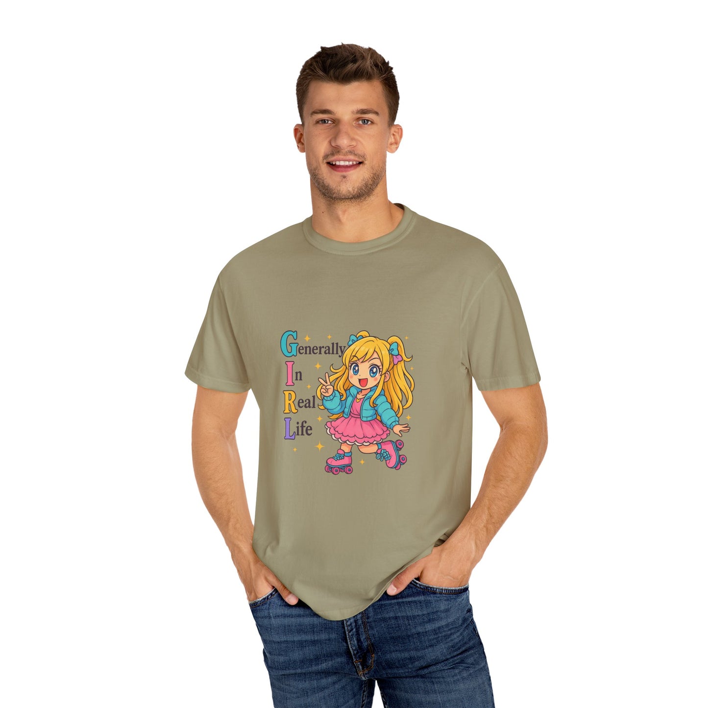 Extra Cutesy GIRL Acrostic T-Shirt (Comfort Colors)