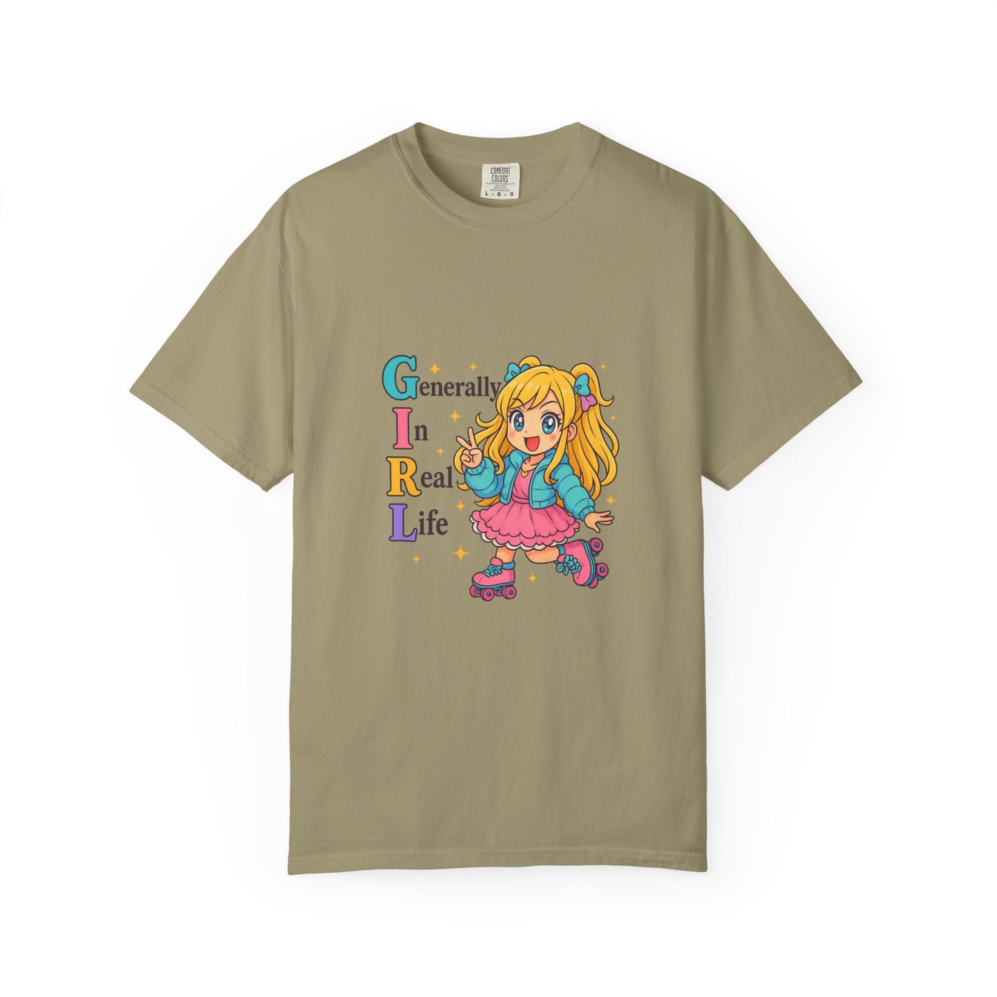 Extra Cutesy GIRL Acrostic T-Shirt (Comfort Colors)