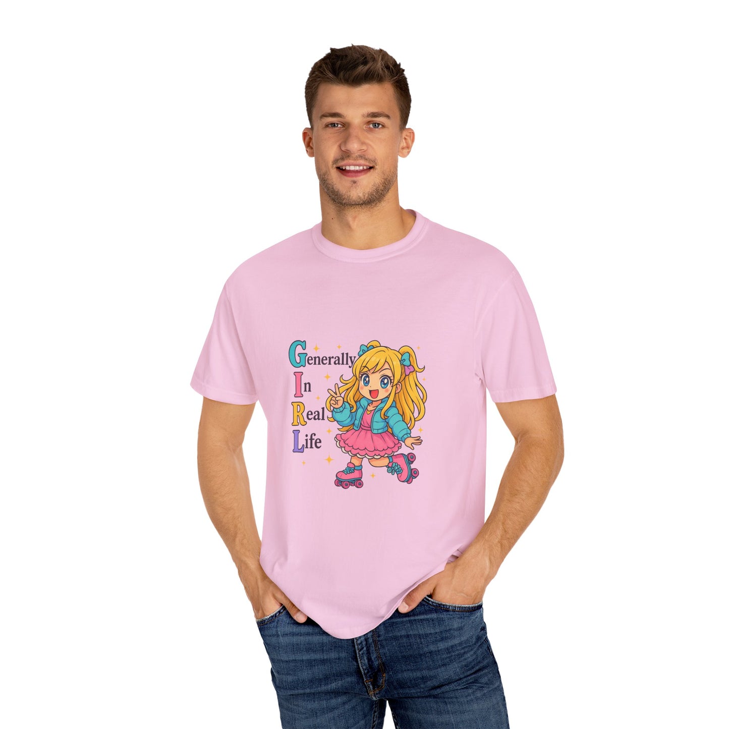 Extra Cutesy GIRL Acrostic T-Shirt (Comfort Colors)