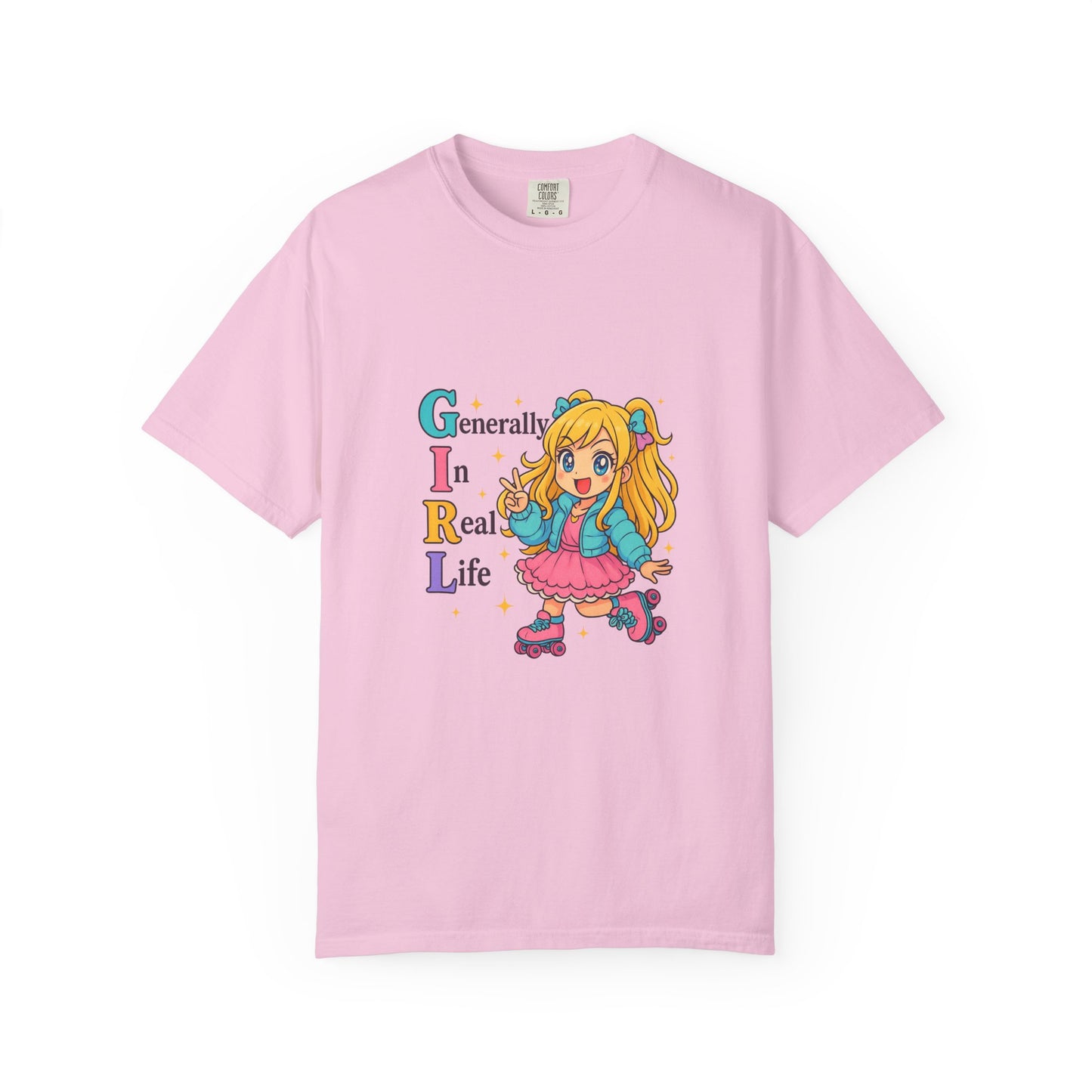 Extra Cutesy GIRL Acrostic T-Shirt (Comfort Colors)