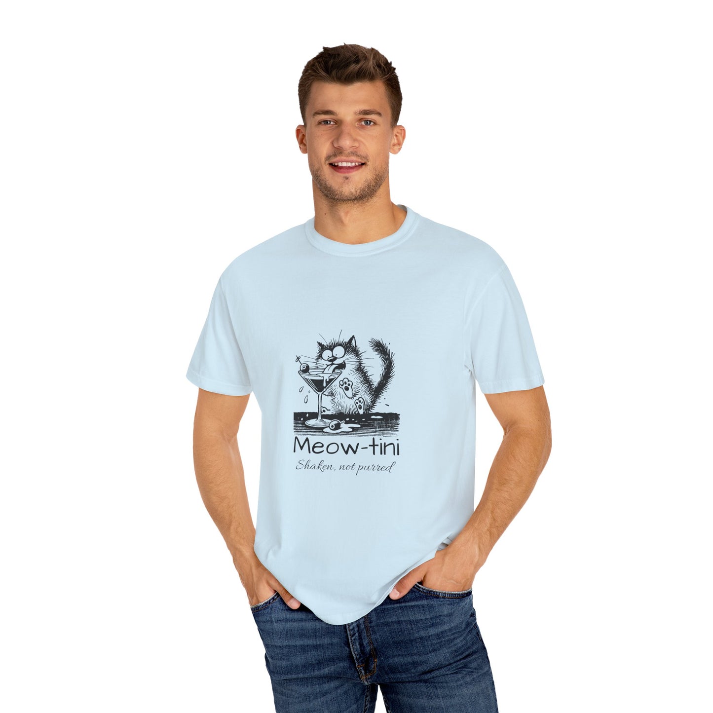 Meow-tini T-Shirt (Comfort Colors)