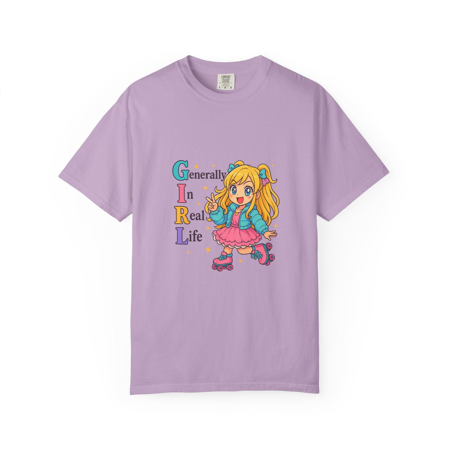 Extra Cutesy GIRL Acrostic T-Shirt (Comfort Colors)