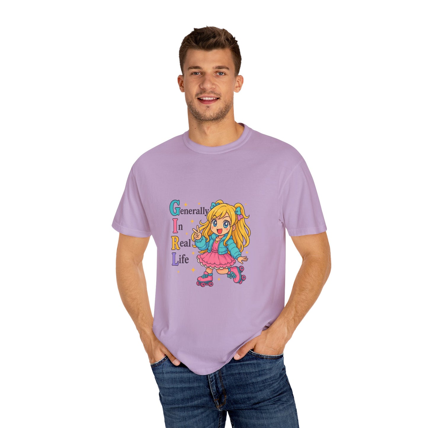 Extra Cutesy GIRL Acrostic T-Shirt (Comfort Colors)