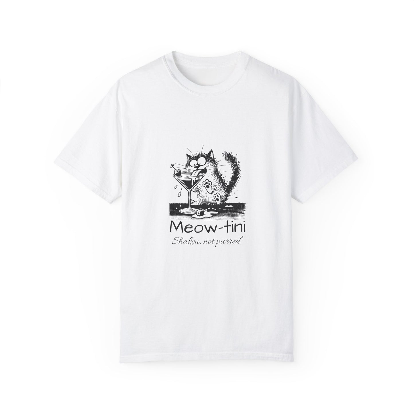 Meow-tini T-Shirt (Comfort Colors)