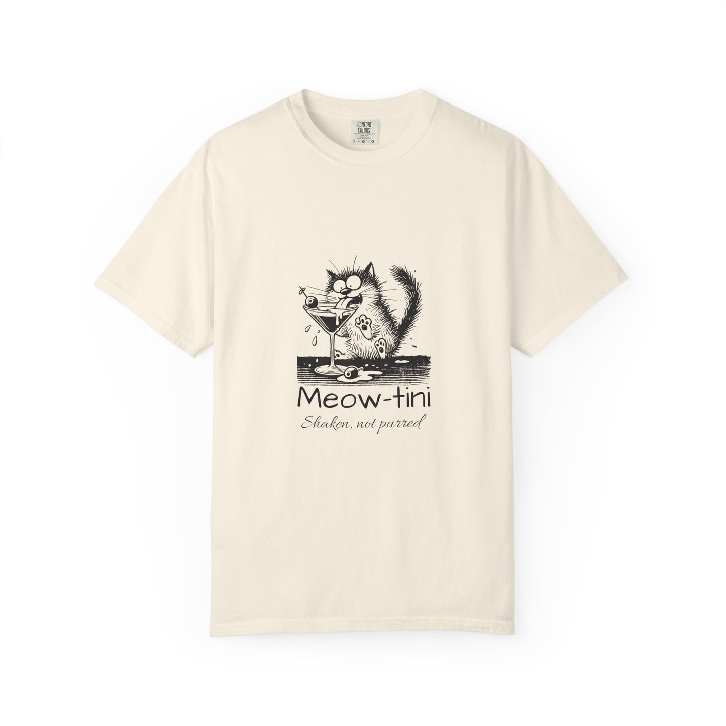 Meow-tini T-Shirt (Comfort Colors)