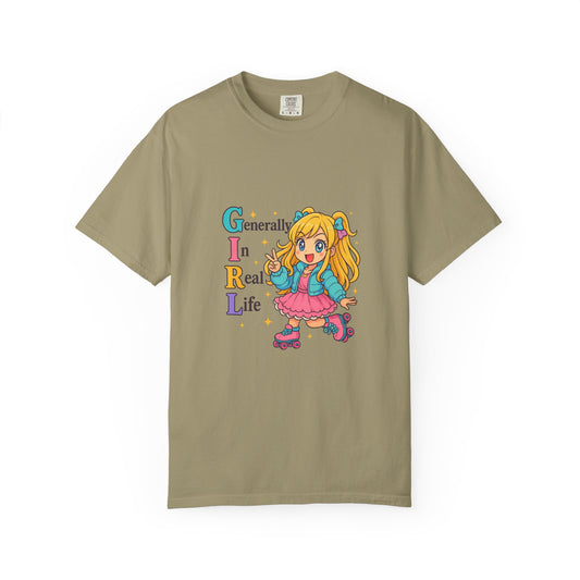 Extra Cutesy GIRL Acrostic T-Shirt (Comfort Colors)