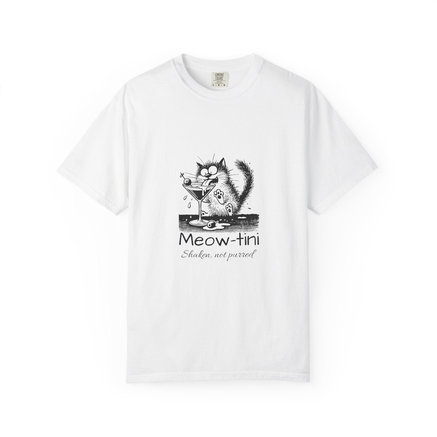 Meow-tini T-Shirt (Comfort Colors)