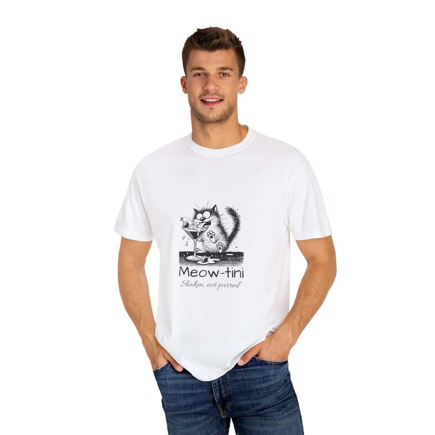 Meow-tini T-Shirt (Comfort Colors)